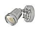 Hunter-III 11W LED Single Spotlight Brushed Aluminium / Cool White - 19239/13