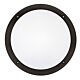 Hardy 12W LED Round Bunker Light Black / Cool White - 19971/06