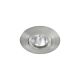 Luxe Round Adjustable Downlight Frame Only Stainless Steel - 80950/16