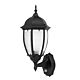 Cambridge Exterior Wall Light With Sensor Black - 17421/06