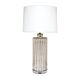 Allure 1 Light Table Lamp Silver / White - 11907