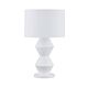 Abstract 1 Light Table Lamp White - 12281