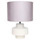 Bianco 1 Light Table Lamp White / Grey - 13297