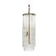 Zara 4 Light Pendant Long Brass - 20678