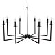 Cohen 8 Light Pendant Black - 20700