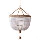 Malabar 6 Light Pendant Large Natural / White - 20726