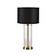 Left 1 Light Table Lamp Brass / Black - B12267