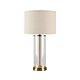 Left 1 Light Table Lamp Brass / Natural - B12269