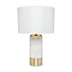 Paola 1 Light Table Lamp Marble / White / White - B12271