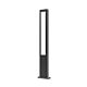 Exterior 800mm LED Bollard Black - Amun4