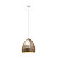 Ellipse Shape Pendant Champagne Gold - Armis5