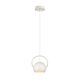 Bella 1 Light Pendant Matt White - BELLA1