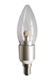 LED 4W Dimmable Candle Clear E14 5000K - CAN7D