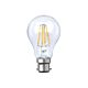 Filament Clear GLS LED 8W B22 Dimmable / Warm White - CF14DIM
