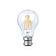 Filament Clear GLS LED 8W B22 Dimmable / Daylight - CF15DIM