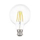 Filament Spherical G95 LED 6W B22 Dimmable / Warm White - CF18DIM
