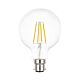 Filament Spherical G95 LED 6W B22 Dimmable / Daylight - CF19DIM