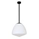 Ciotola 1 Light Pendant Medium Matt Black - CIOTOLA3