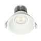 Deep 10W Dimmable Round LED Centre Tilt Downlight White / Tri-Colour - Comet03