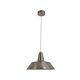 Industrial Metal Pendant Satin Chrome - Divo3