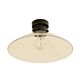 Large Cone Glass DIY Batten Fix Black / Clear - DIYBAT13