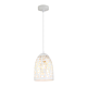 Interior Iron Cage Ellipse Pendant Light White - ESCAMA2
