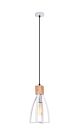 Industrial Metal Pendant White - Faro2