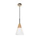 Modern Pendant Blonde Wood - Finn3