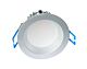 Galaxy Round 10W Dimmable LED Downlight Silver Frame / Cool White LED - GAL06