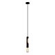 Interior Tube Pendant Light Matt Black - IDA1
