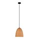 Modern Oblong Pendant Cherry Golden Oak - LIGNA02