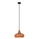 Modern Wine Glass Pendant Cherry Cinnamon - LIGNA04
