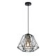 Marte Iron Cage Pendant Black / Brass - MARTE1