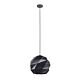 Interior Dome Carved Iron Pendant Large Matt Grey - ORIGAMI6