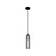 Cylinder Pendant Smoke Glass / Satin Chrome Highlight - PASTILLE1