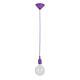 Silicone Pendant Suspension Purple - Pen6