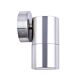 Poseidon 12V MR16 Fixed Wall Pillar Light Anodized Aluminium - PM1FSHSIL