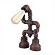 Carbon Filament Pipe Table Lamp Aged Iron - Punk1