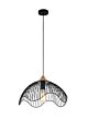 Modern Iron Dome Pendant Black - Spiaggia1