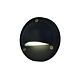 Black Surface Mounted Eyelid Light Warm White - 12V LED - STE3