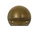 Surface Mounted Eyelid Step Light Aged Brass Finish / Warm White - 12V LED - STE9