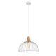 Strand 1 Light Pendant White - STRAND2