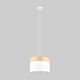 Large Round Pendant White - TAMBURA05