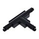 Track Single Circuit 3 Wire T-Piece Right Connector Black - TRK1BLCON4R2