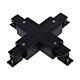 Track 3 Circuit 4 Wire Cross-Piece Connector Black - TRK3BLCON5