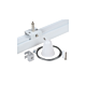Track 3 Circuit 4 Wire Track Suspension Kit With Springs White - TRK3WHSUSKIT5