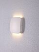 Vox 9W LED Up/Down Wall Light White Finish / Warm White - VOX2