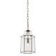 Arcadia 1 Light Pendant Satin Chrome - ARCA1PSC