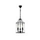 Arcadia 3 Light Pendant Black - ARCA3PBLK