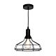 Cage 1 Light Pendant Medium Black - CAGE1PMED